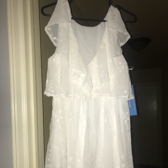 NEW white lace dress - Picture 3 of 4